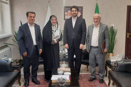 دیدار رئیس اتحادیه صنف قنادان تهران با رئیس سازمان امور مالیاتی کشور